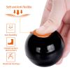 PlayMaty Play Ball Pool Pit Balls - 2.36inches Phthalate&BPA Free Plastic Ocean Balls for Kids Toddlers and Babys for Playhouse Play Tent Playpen Pool Party Decoration Pack of 70 (Black) view 3