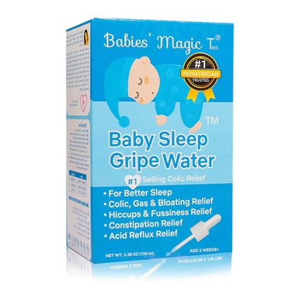 Babies Magic T Baby Sleep Gripe Water for Baby Colic and Gas Relief- Gentle & Safe- Supports Comfort from Colic and Gas