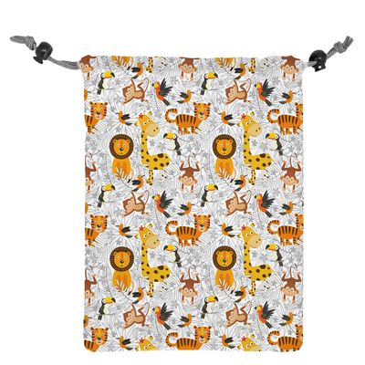 NERTHUS FIH 943 Safari Children's Food Bags, Easy to Clean and Washable