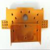 Dhawk Racing Aluminum Rear Bulkhead for Team Associated RC10 6323-Gold view 4