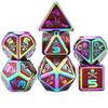 ZX Skull and Bones Large Size Metal Dice Set for TRPG DND Dice Games D4 D6 D8 D10 D% D12 D20 T302 (Color : SB8) view 1