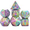 ZX Skull and Bones Large Size Metal Dice Set for TRPG DND Dice Games D4 D6 D8 D10 D% D12 D20 T302 (Color : SB9) view 1