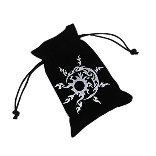 SASHUN ZX Tarot Storage Bag Velvet Playing Card Drawstring Package Board Game Dice Bag Vintage Jewelry Bag T302