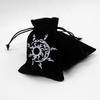 SASHUN ZX Tarot Storage Bag Velvet Playing Card Drawstring Package Board Game Dice Bag Vintage Jewelry Bag T302 view 2