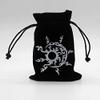 SASHUN ZX Tarot Storage Bag Velvet Playing Card Drawstring Package Board Game Dice Bag Vintage Jewelry Bag T302 view 4