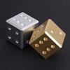 ZX Gold Silver Aluminum Metal Dice Club Bar Drinking Playing Game Tool 16X16X16mm T302 (Color : Silver) view 3