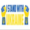 2 Pack I Stand with Ukraine Stickers, Support Ukraine Flag Sticker Ukraine Durable Flexible Vinyl, Stick and Remove Easily with no Residue. (I Stand 2 Fists) view 1
