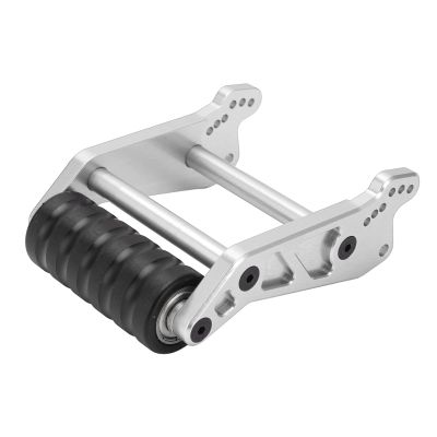 RC Rear Wheelie Bar Assembly, Aluminum Alloy RC Wheelie Bar, Lightweight and Durable, Compatible with 1/8 RC Car, Silver, for Racing, Off-Road, and Performance Upgrade