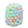 HJTCZHUANYONG PE Ocean Ball 7.00Cm Diameter/200pcs 5 Colors (Macaron) with Net Bag view 3