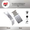 RC Car Aluminum Parts and Accessories for Tmaxx Classic 4910 2.5 or 1.5 Machine Finished Aluminum Bottom Chassis Braces Including Center Skid Plate- RC Car Upgrade Parts by RC Raven view 4