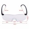 Lab Microscope Slides 250 Degrees Pro Magnifying Presbyopic Glasses Eyewear 160% Magnification Portable Gift Microscope Parts view 2