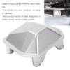 Dilwe Axle Diff Cover, Axle Differential Cover Aluminum Alloy Differential Case for Axial Scx6 AXI05000 1/6 RC Crawler Car, Front Rear Housing Cover RC Accessories(Silver) view 3