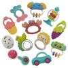 Baby Toys 612 Months, 12PCS Baby Rattle & Teether Set, Sensory Learning Toys for Infants, BPA Free Montessori Toys for Newborn Boys & Girls view 1