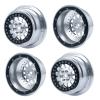 AXSPEED CNC Beadlock Wheel Rims Wheel Hubs for 1:10 Baja Rey RC Car view 1