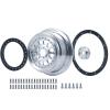 AXSPEED CNC Beadlock Wheel Rims Wheel Hubs for 1:10 Baja Rey RC Car view 3