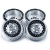 AXSPEED CNC Beadlock Wheel Rims Wheel Hubs for 1:10 Baja Rey RC Car view 4