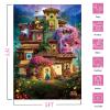 Magic House Backdrop,7x5FT Magical House Background Magic Movie Banner Party Decor Cartton Theme Birthday Party Backdrop Supplies for Girls view 2