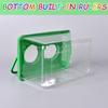Bug Catcher Kit for Kids,Educational Bugnoculars Bug Viewer Container with Tweezers Built in Double 5X Magnifier and Ruler to Catch & Observe Spider Frog Butterfly Fish Silkworm and Reptile (Green) view 4
