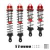 RCAWD Shock Absorber 110mm 130mm for ARRMA 1/8 Kraton 4wd Roller, Kraton 6s V5 Blx, Notorious 6s V5 Blx, Outcast 6s Blx, Talion 6s Blx Upgrades, Front Rear RC Shocks Damper #ARA330764#ARA330765 Red view 1