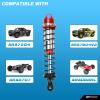 RCAWD Shock Absorber 110mm 130mm for ARRMA 1/8 Kraton 4wd Roller, Kraton 6s V5 Blx, Notorious 6s V5 Blx, Outcast 6s Blx, Talion 6s Blx Upgrades, Front Rear RC Shocks Damper #ARA330764#ARA330765 Red view 4