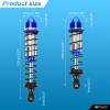 RCAWD Shock Absorber 110mm 130mm for ARRMA 1/8 Kraton 4wd Roller, Kraton 6s V5 Blx, Notorious 6s V5 Blx, Outcast 6s Blx, Talion 6s Blx Upgrades, Front Rear RC Shocks Damper #ARA330764#ARA330765 Blue view 2