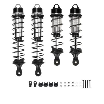 RCAWD Shock Absorber 110mm 130mm for ARRMA 1/8 Kraton 4wd Roller, Kraton 6s V5 Blx, Notorious 6s V5 Blx, Outcast 6s Blx, Talion 6s Blx Upgrades, Front Rear RC Shocks Damper #ARA330764#ARA330765 Black