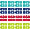 Replacement Track Set Builder Pieces, Compatible with Car/Train Tracks, 32-Piece Straight Track Set view 1