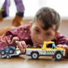 City Race Buggy Transporter Building Set,324 PCS 3 in 1 City Service Truck Cars Building Blocks Kit,STEM Vehicles Toys,Construction Playset Birthday Xmas Gifts for Kids Boys 6 7 8 9 10-Year-Old view 3