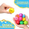 Sotiff Stress Balls for Adults - 100 Pcs Colorful Foam Stress Relief Gift Toys with Motivational Quotes - Bulk Squeeze Balls for Office Relief Employee Appreciation(Ten Colors,Inspirational) view 3