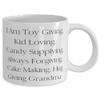 Gag Grandma, I Am Toy Giving, Kid Loving, Candy Supplying, Always Forgiving, Cake,., Epic Mother's Day 11oz 15oz Mug From Grandmother view 2