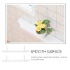 1:12 Scale Dollhouse Wall Shelf 2Pcs Miniature Floating Shelves, White Storage Racks for Dollhouse Furniture Decor, Mini House Living Room or Bedroom Accessory view 2