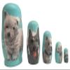 Westie nesting doll view 1
