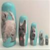 Westie nesting doll view 2