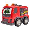 Dickie Toys ABC Streety 204112007 Push Car for Babies and Toddlers from 1 Year Old, Bulldozer, Fire Brigade or Rubbish Collection, 15 cm Toy Car, Orange view 4