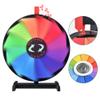 WinSpin 18 Inch Heavy Duty Prize Wheel - 12 Slots Color Tabletop Carnival Games Roulette Wheel - Spinner with Dry Erase Marker Board Games for Trade Show, Carnival, Parties and Outdoor Events view 4