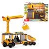 Dickie Toys: Volvo Construction Station - Light & Sound Kids Playset, Ages 3+ view 2