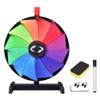 WinSpin 15 Inch Heavy Duty Prize Wheel - 12 Slots Tabletop Roulette Wheel with Dry Erase Marker - Carnival Games Spinner for Trade Shows, Parties and Outdoor Events view 1