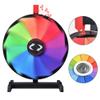 WinSpin 15 Inch Heavy Duty Prize Wheel - 12 Slots Tabletop Roulette Wheel with Dry Erase Marker - Carnival Games Spinner for Trade Shows, Parties and Outdoor Events view 4