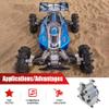 VITAVON CNC alu Front/Rear Bulkhead for Arrma 6S fits with Mojave/Senton/Typhon/Talion/Kraton/Outcast/Notorious view 3