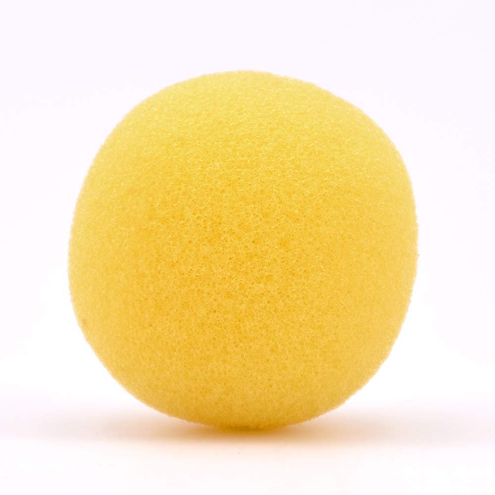SUMAG 10 PCS Super Sponge Ball 4" Magic Tricks for Appearing/Vanishing Magic Stage Illusion Gimmick (Yellow)