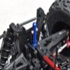 GPM For Arrma 1/7 FIRETEAM Tactical Unit 6S BLX ARA7618 Upgrade Parts Aluminum + Stainless Steel Front+Rear Body Post - 3Pc Set Green view 4