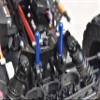 GPM For Arrma 1/7 FIRETEAM Tactical Unit 6S BLX ARA7618 Upgrade Parts Aluminum + Stainless Steel Front+Rear Body Post - 3Pc Set Gray Silver view 3