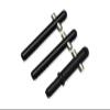 GPM For Arrma 1/7 FIRETEAM Tactical Unit 6S BLX ARA7618 Upgrade Parts Aluminum + Stainless Steel Front+Rear Body Post - 3Pc Set Black view 1