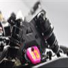 GPM for Arrma 1/8 TLR Tuned Typhon ARA8306 Upgrade Parts Carbon Fiber Front Shock Tower (5mm Thickness) -1Pc Set Black view 2