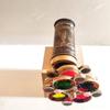 Antique Nautical Kaleidoscope Brass Unique Kaleidoscope for Kids Kaleidoscope Nautical Gift by Nautical Export India (with Stand) view 2