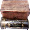 Vintage Kaleidoscope Brass Unique Kaleidoscope Double Wheel Kaleidoscope Nautical Gift by Nautical Export India (Without Stand) view 2