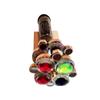 Antique Kaleidoscope Brass Unique Kaleidoscope Double Wheel Kaleidoscope Nautical Gift by Nautical Export India (Without Stand) view 1