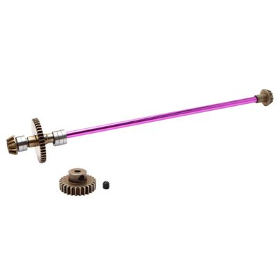 GDOOL Metal Main Central Axle Drive Shaft Upgraded Replacement Spare Parts for 1:12 124019 124018 RC Car Spare Accessories