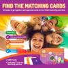 200 Go Together and Opposites Flash Cards Set, Photo Cards with 7 Educational Language Matching Games for Speech Therapy, ESL, ELL, Autism, Dementia, Seniors, and School Learning Kids Ages 3,4,5,6 view 2