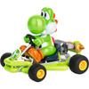 Carrera 200988 RC Official Licensed Mario Kart Pipe Kart Yoshi 1:18 Scale 2.4 GHz Remote Radio Control Car with Rechargeable LiFePO4 Battery - Kids Toys Boys/Girls view 1